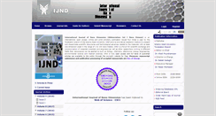 Desktop Screenshot of ijnd.ir